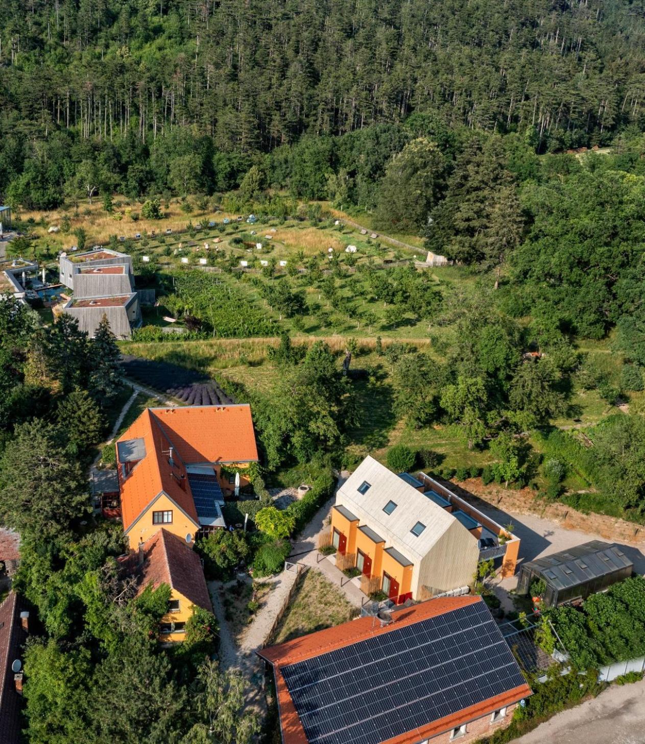 Flora Auf Gut Guntrams Hotel Schwarzau am Steinfelde Buitenkant foto